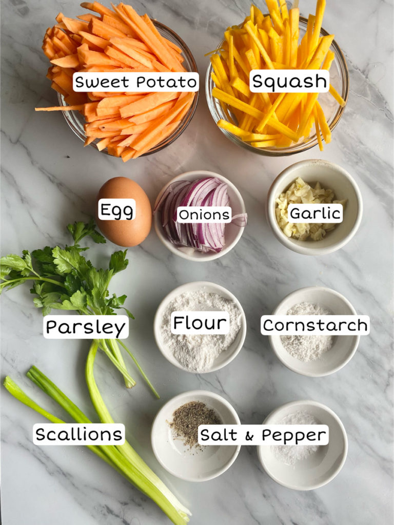 Squash and Sweet Potato Ukoy