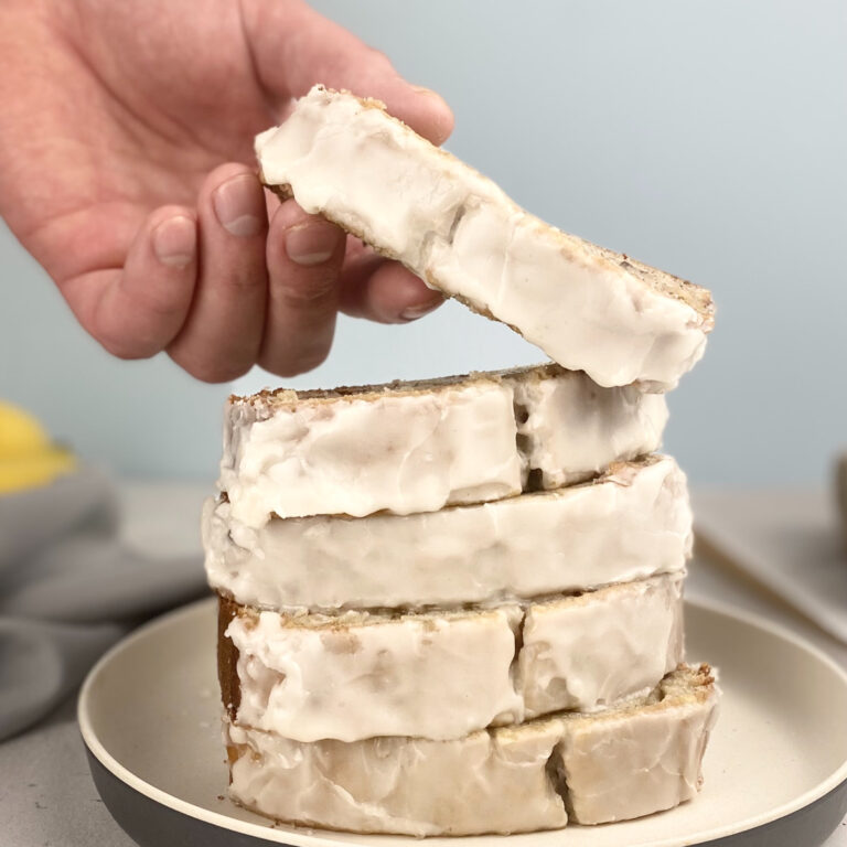 Glazed Banana Bread