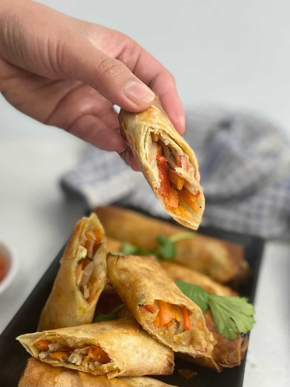 Air Fryer Veggie Lumpia