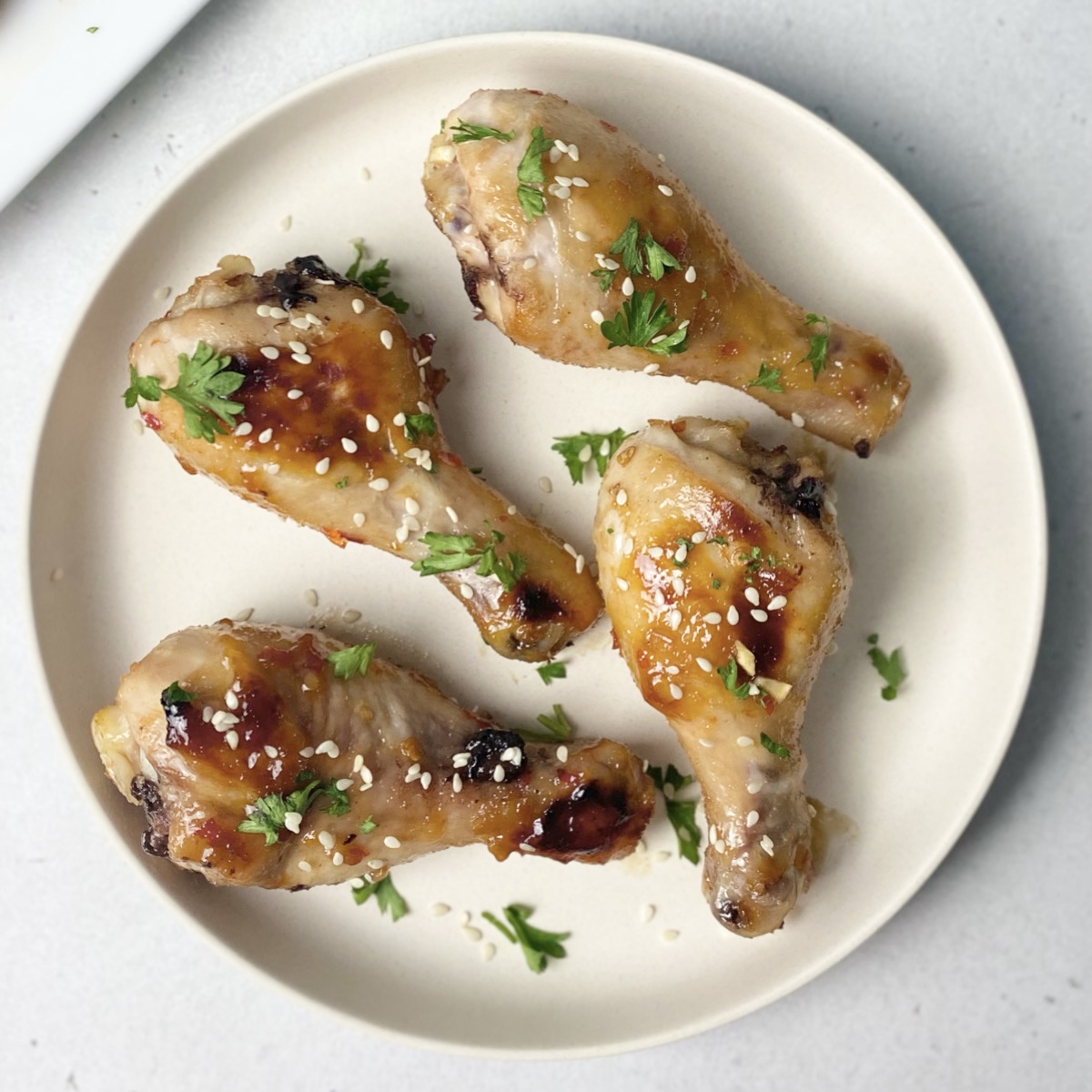 Baked Sweet Chili Chicken Drumsticks