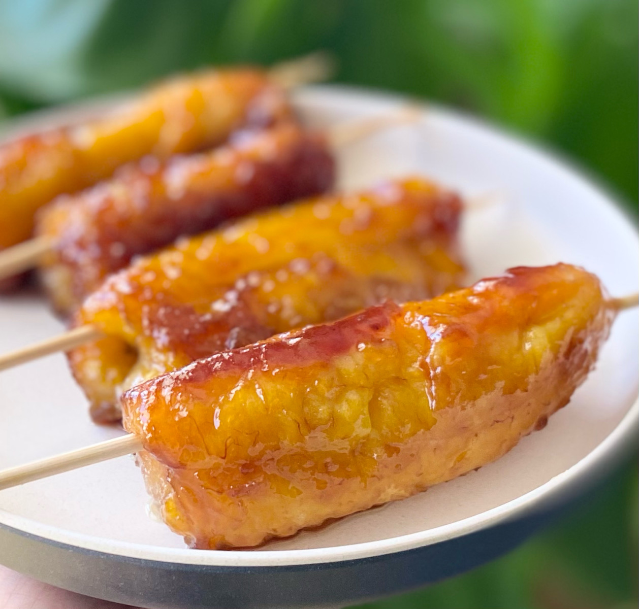 Caramelized Banana Cue