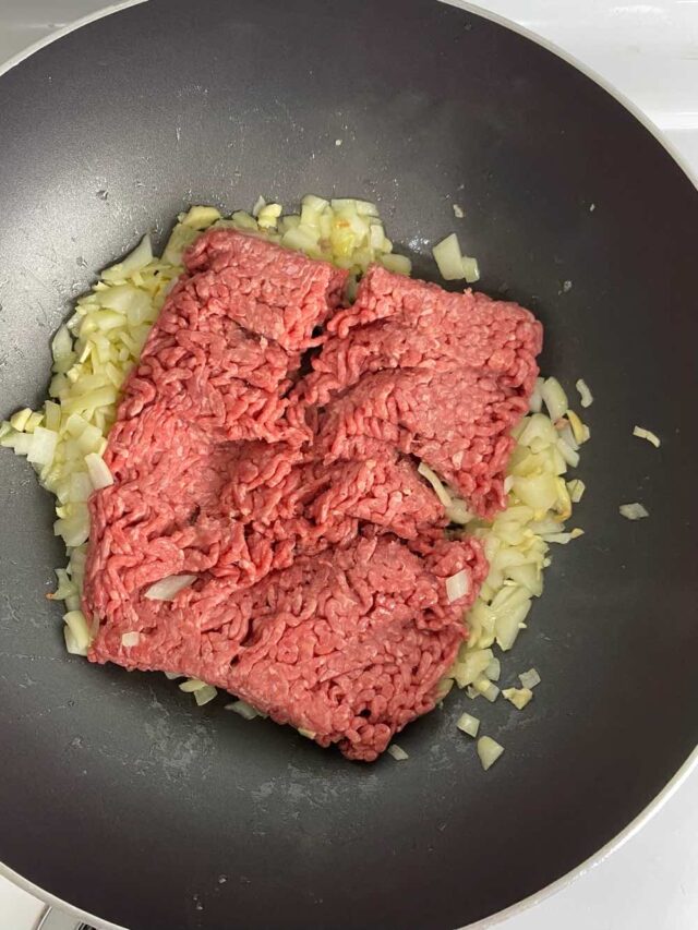 Filipino Beef Giniling