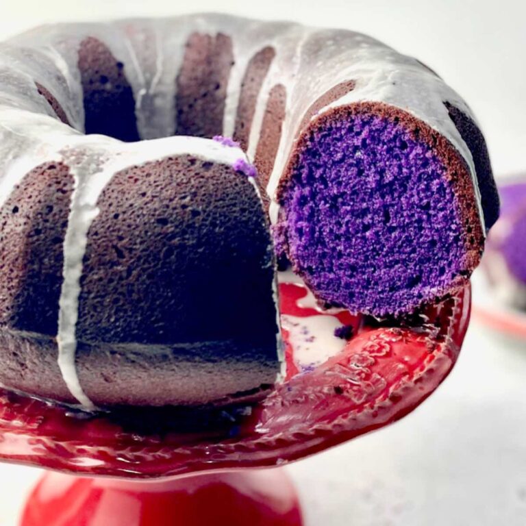 Ube Bundt Cake