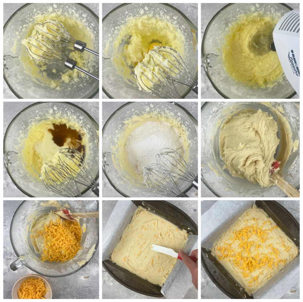 step by step instructions filipino cheese bars
