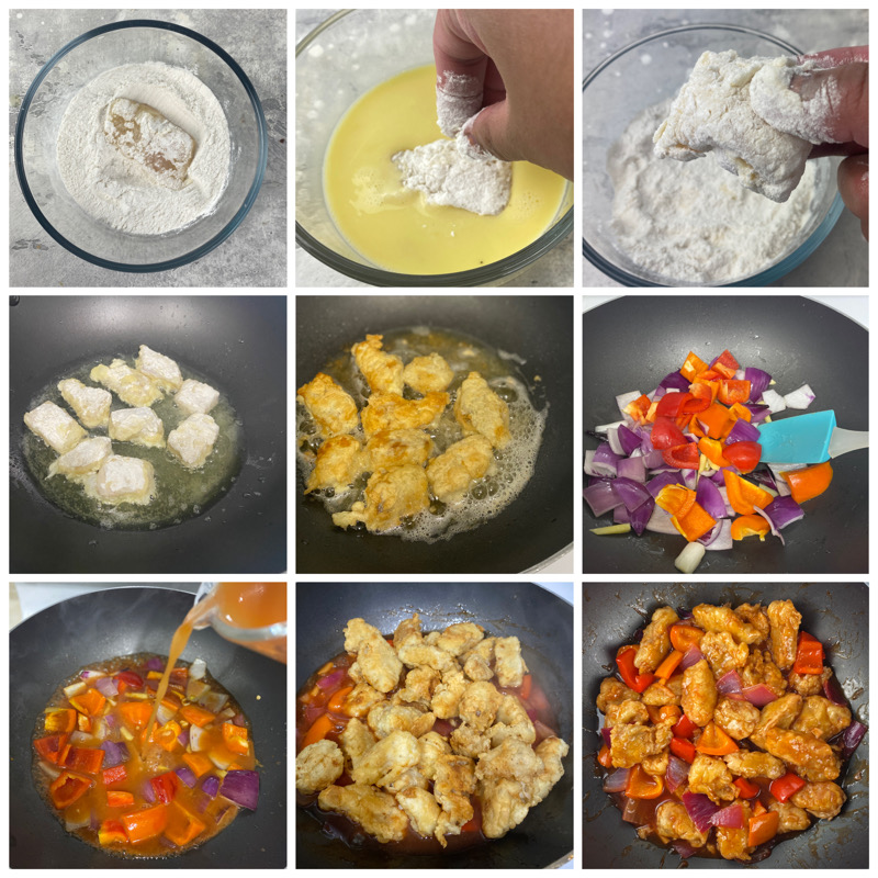 how to make sweet and sour fish fillets with photos