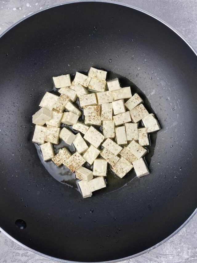 Tofu Green Bean Stir Fry
