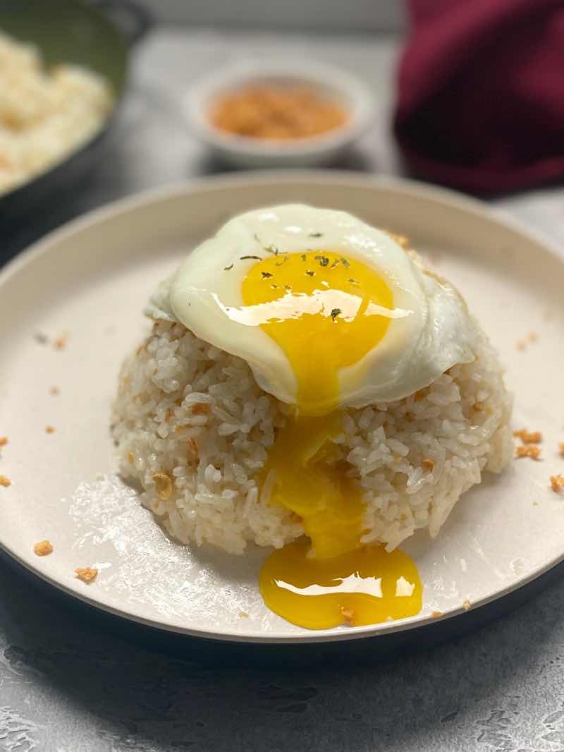 sinangag with egg
