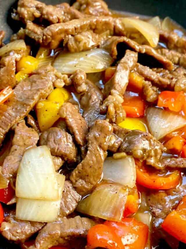 Garlic Pepper Beef Jollibee Copycat
