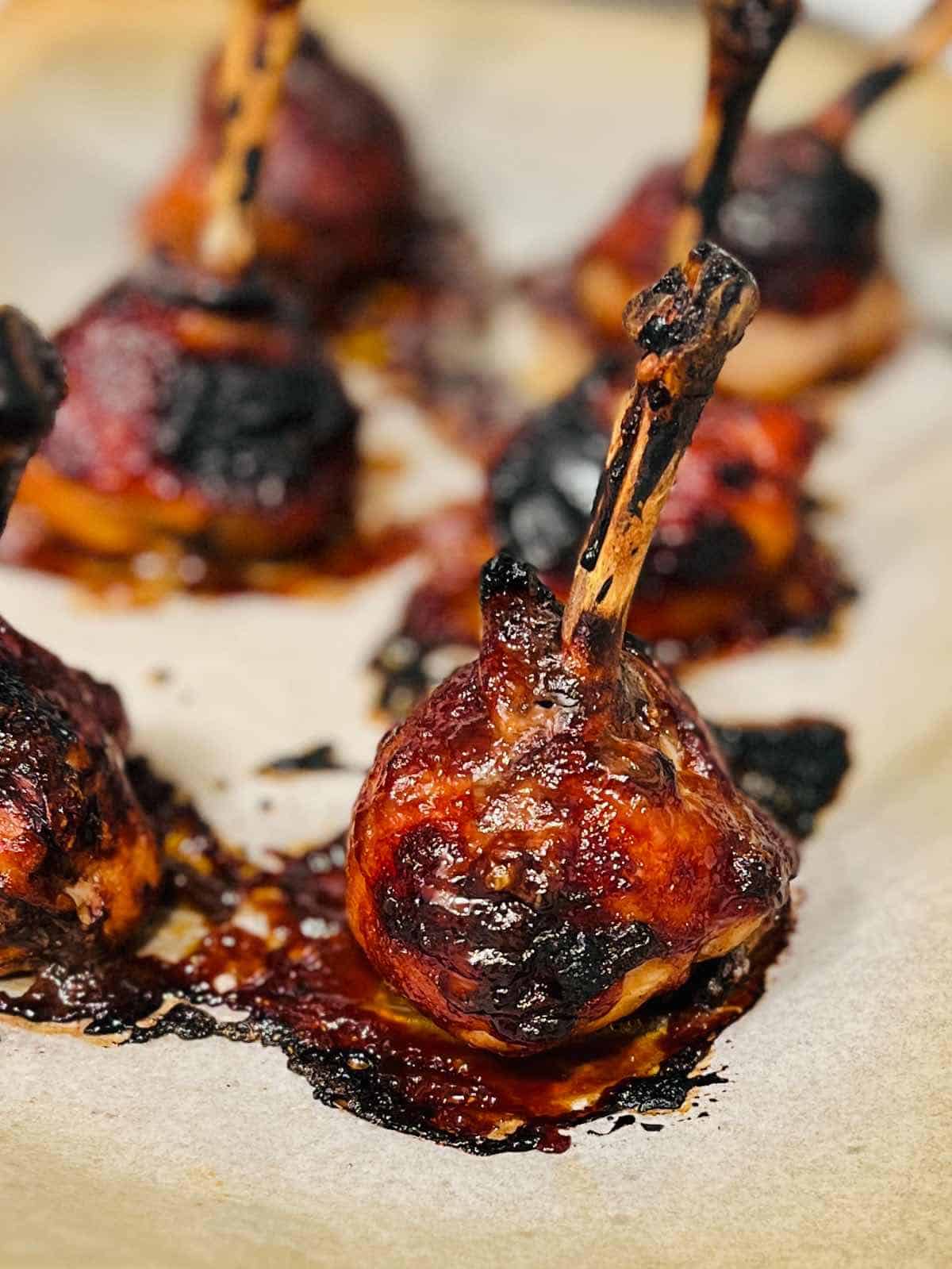 sticky sauce chicken drumstick lollipops